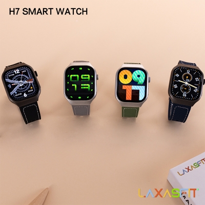 Picture of LaxasFit H7 Smartwatch – AMOLED HD Display ⌚ Bluetooth Calling 📞 Health & Fitness Tracker 🔋 Wireless Charging