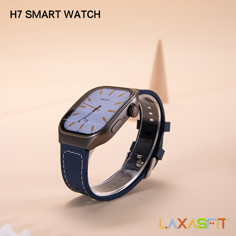 Picture of LaxasFit H7 Smartwatch – AMOLED HD Display ⌚ Bluetooth Calling 📞 Health & Fitness Tracker 🔋 Wireless Charging