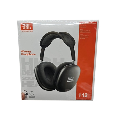 Picture of JBL By Harman I12 Wireless Headphone – High Definition Sound & Long Playtime - Black
