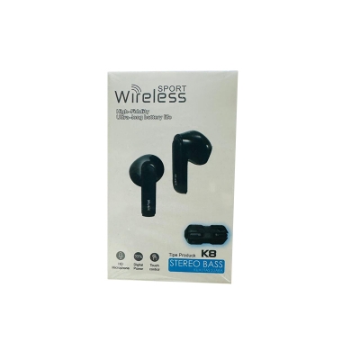 Picture of K8 Wireless Sport Earbuds – Stereo Bass & Touch Control - Multicolor