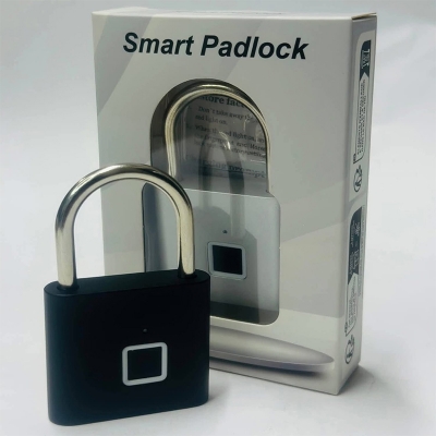Picture of Smart Fingerprint Padlock – USB Rechargeable, Keyless Biometric Lock - Multicolor