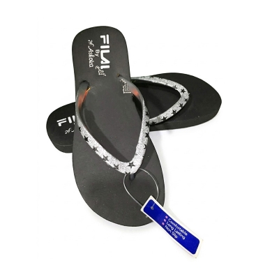 Picture of Stylist Rubber sandal for Women-Black