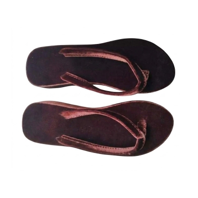 Picture of Ladies Fashion Flip Flop Sandal Women's Summer Casual Slip-On Shoes Trendy Footwear-Coffee