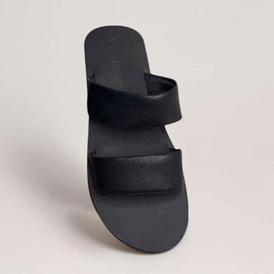 Picture of Rubber Sandal for Men-Black