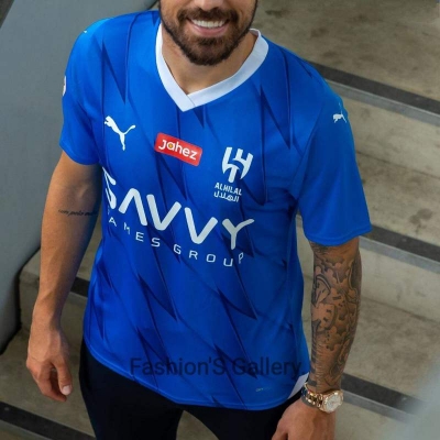 Picture of Jersey Al Hilal Premium Home Jersey Set 23/24 - jersey Football-Blue