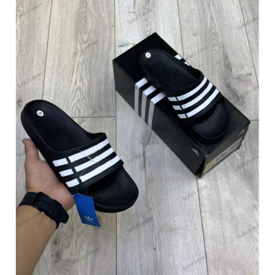 Picture of Stylish Rabber Sandal For Men-Black