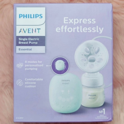 Picture of Philips Avent Single Electric Pump for Baby Feeding - Purple