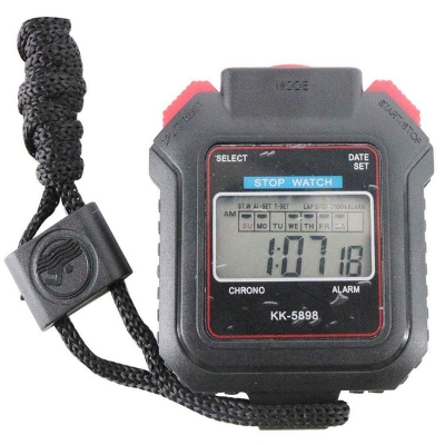 Picture of KK-5898 Digital Handheld Mini Pocket Stop Watch Stopwatch Timer Sport Alarm-Multicolor