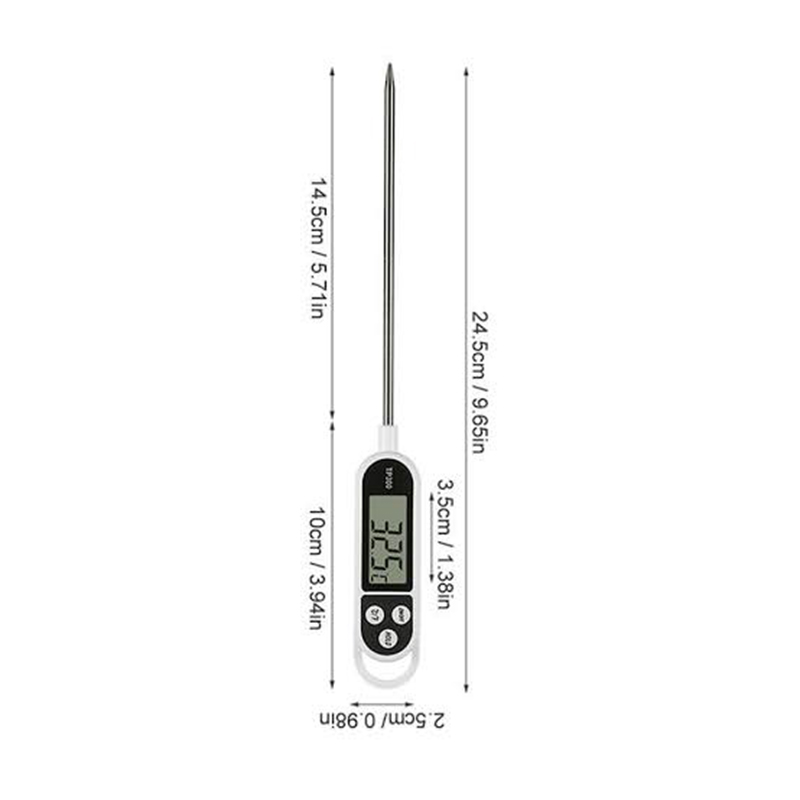 Picture of Thermometer for Restaurant, Kitchen and Laboratory Use-Multicolor