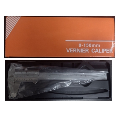Picture of Analog Vernier Slide Caliper- 150mm-Multicolor
