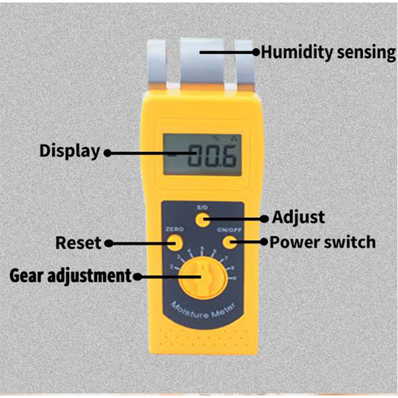Picture of Digital Portable Paper Moisture Meter DM-200P-Multicolor
