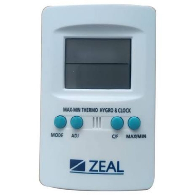 Picture of Zeal Temperature and Humidity Digital Hygrometer PH1000-Multicolor