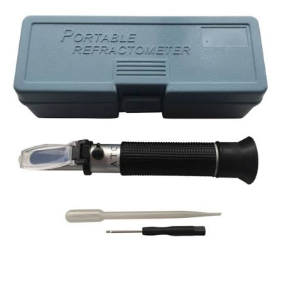 Picture of ATC 28-62% Brix Hand Held Refractometer for Sugar Content Measurement-Multicolor