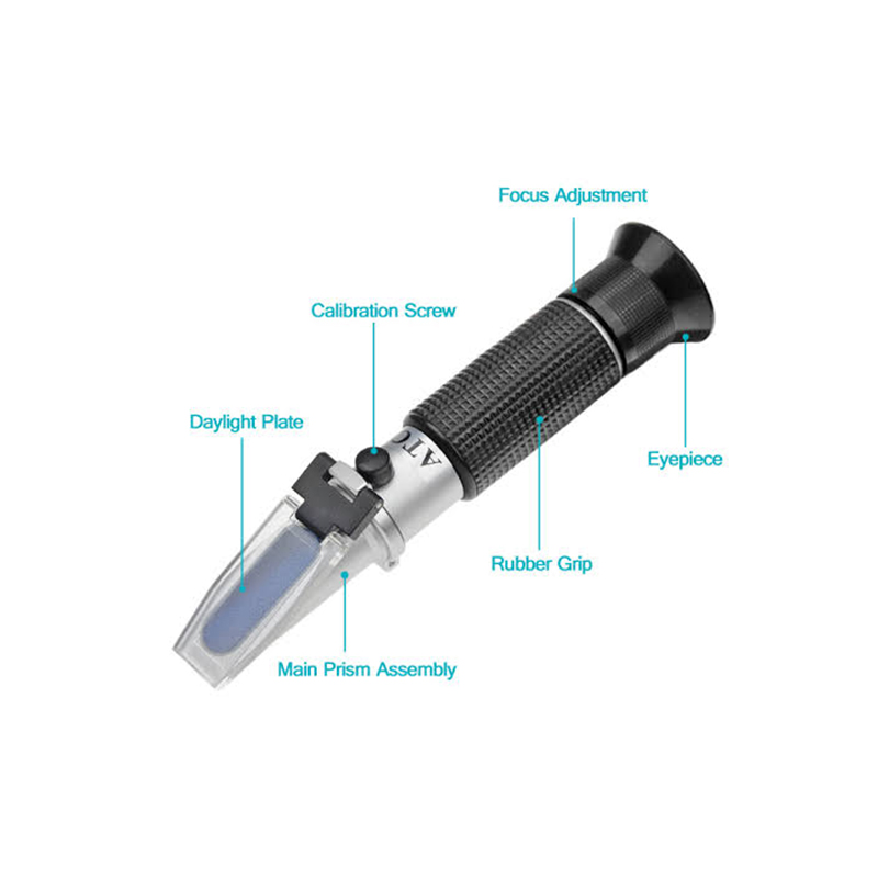 Picture of Hand Held Oil Refractometer with Refractive Index 1.435-1.520ND-Multicolor