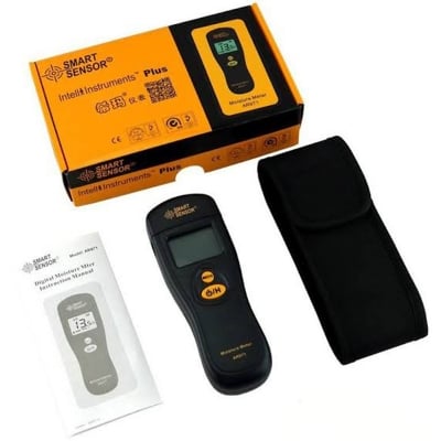 Picture of Smart Sensor Digital Wood Moisture Meter, AR971 Timber Moisture Tester-Multicolor