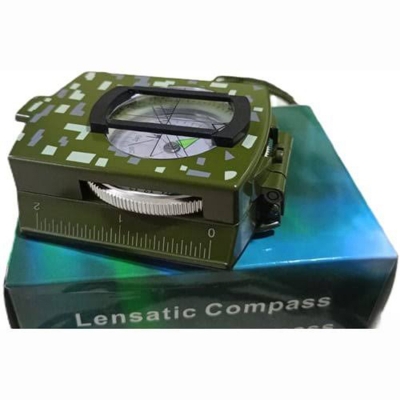 Picture of Professional Multifunctional Military Lensatic Compass-Multicolor