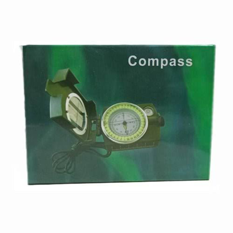 Picture of Professional Multifunctional Military Lensatic Compass-Multicolor