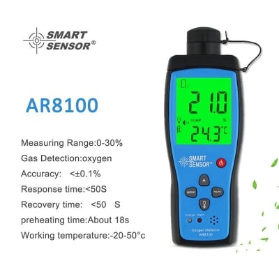 Picture of Smart Sensor Oxygen Detector O2 AR8100-Multicolor
