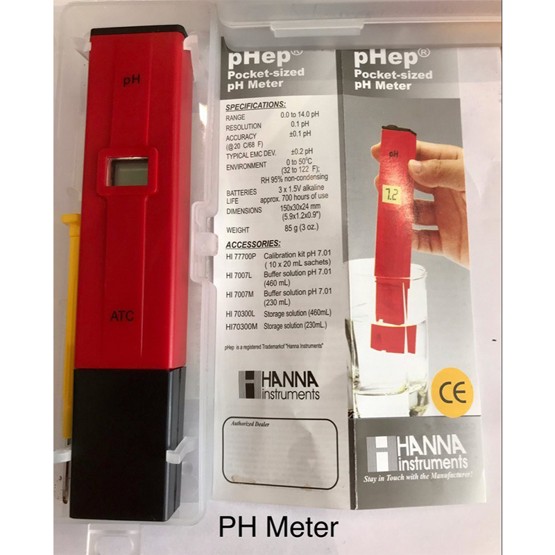 Picture of Hanna Pocket pH Meter, China-Multicolor