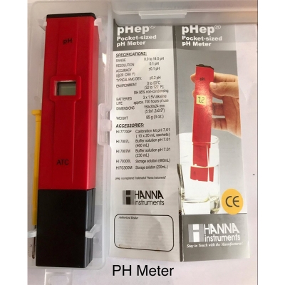 Picture of Hanna Pocket pH Meter, China-Multicolor