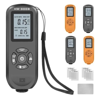 Picture of HW-300S Auto Digital Thickness Gauge Car Paint Thickness Meter Coating Thickness Gauge-Yellow