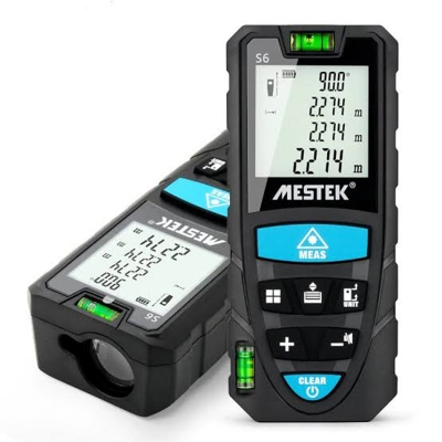 Picture of MESTEK S6 laser distance meter 100M rangefinder trenail laser tape range finder build measure device ruler test tool
​-Multicolor