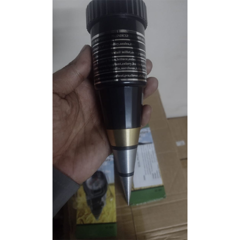 Picture of Handheld Soil pH and Moisture Humidity Meter(10-80%) Hygrometer-Multicolor