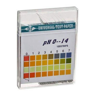 Picture of Universal pH Test Paper Strip (pH 0-14) pH Paper-Multicolor