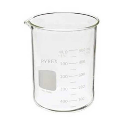 Picture of Pyrex/Duran Glass Beaker- 500ml-Multicolor