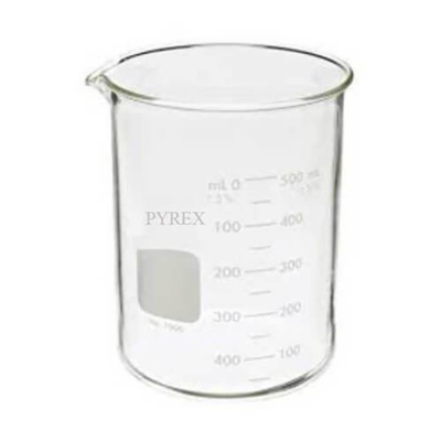 Picture of Pyrex/Duran Glass Beaker- 500ml-Multicolor