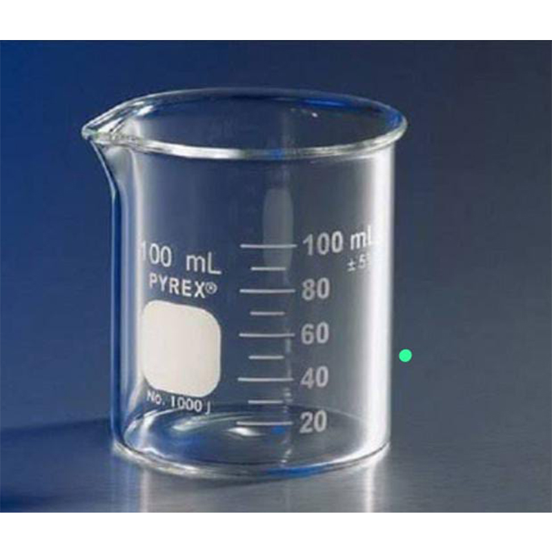 Picture of Duran/Pyrex 100 mL Glass Beaker-Multicolor