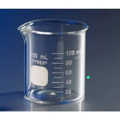 Picture of Duran/Pyrex 100 mL Glass Beaker-Multicolor