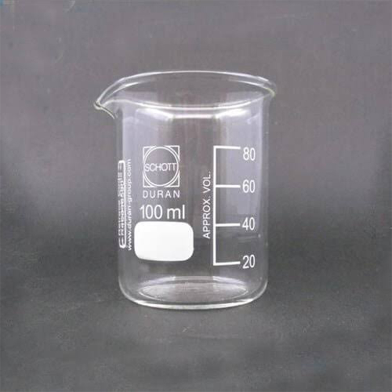 Picture of Duran/Pyrex 100 mL Glass Beaker-Multicolor