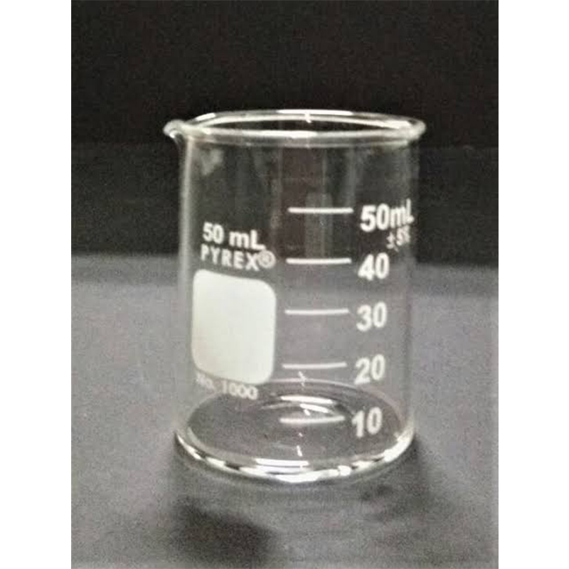 Picture of Pyrex/Duran 50mL Glass Beaker-Multicolor