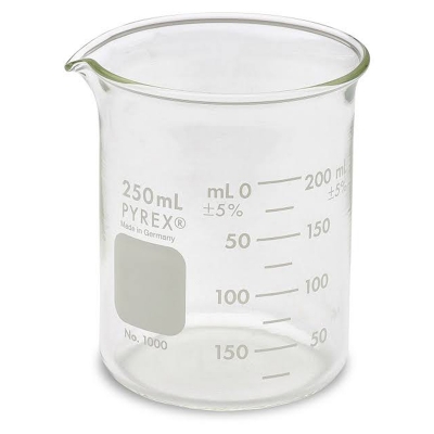 Picture of Pyrex/Duran 250 mL Glass Beaker