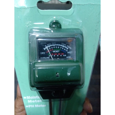 Picture of Analog Soil pH and Moisture Meter ( 2 Probe Type)-Multicolor