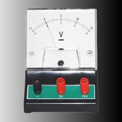 Picture of Analog DC Voltmeter Type-0408-Multicolor