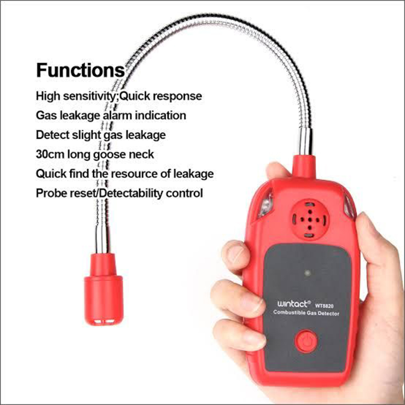 Picture of Wintact WT8820 Combustible Gas Detector-Multicolor