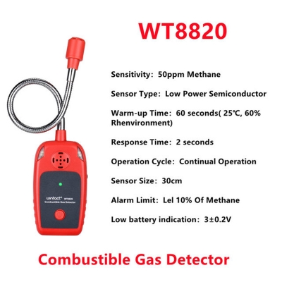 Picture of Wintact WT8820 Combustible Gas Detector-Multicolor