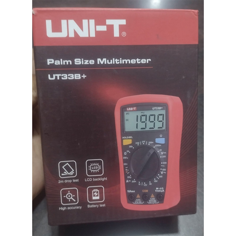 Picture of UNI-T UT33B+ Palm Size Digital Multimeter-Multicolor