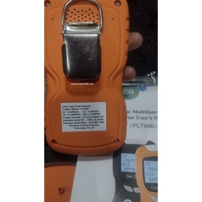 Picture of 4 in 1 Multi Gas Detector PLT840 Combustible Oxygen, Hydrogen Sulfide, Carbon Monoxide-Multicolor