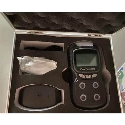 Picture of 4 in 1 Multi Gas Detector PLT840 Combustible Oxygen, Hydrogen Sulfide, Carbon Monoxide-Multicolor