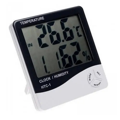 Picture of LCD Digital Temperature and Humidity Meter HTC-1-Multicolor