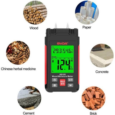 Picture of Wood Moisture Meter GD153 GVDA-Multicolor