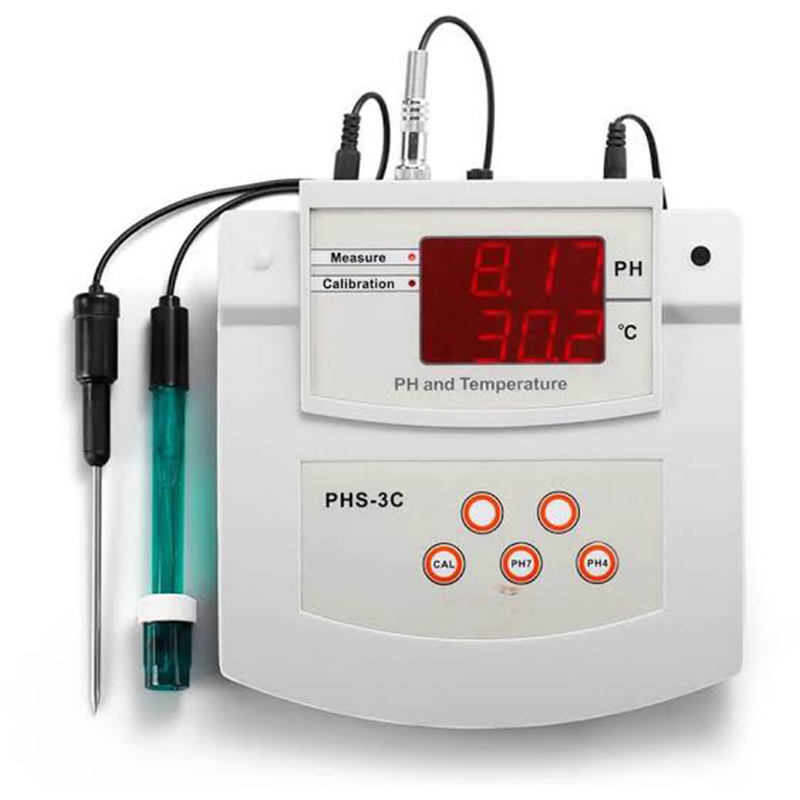Picture of Multiparameter pH Meter PHS-3C Benchtop pH Meter-Multicolor