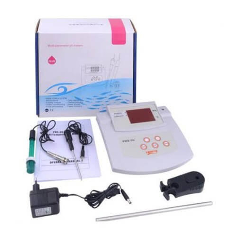 Picture of Multiparameter pH Meter PHS-3C Benchtop pH Meter-Multicolor