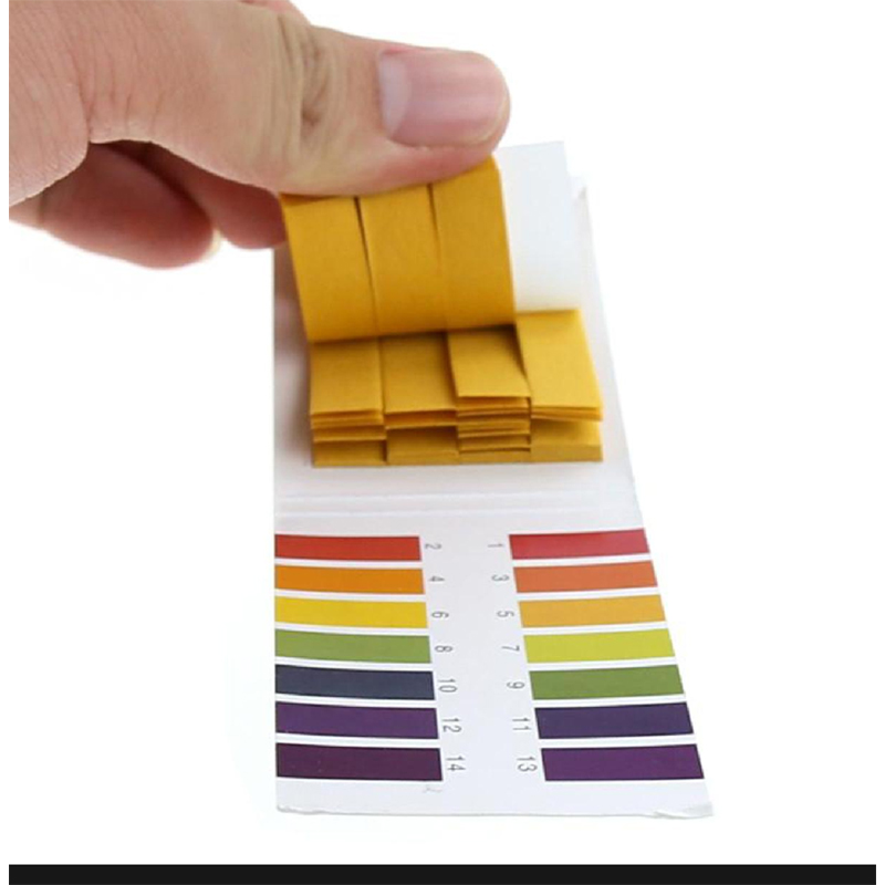 Picture of 80 Strips/pack 1-14 Ph Litmus Paper Ph Test Strips For Water, Cosmetics, Soil Acidity Test Strips-Multicolor