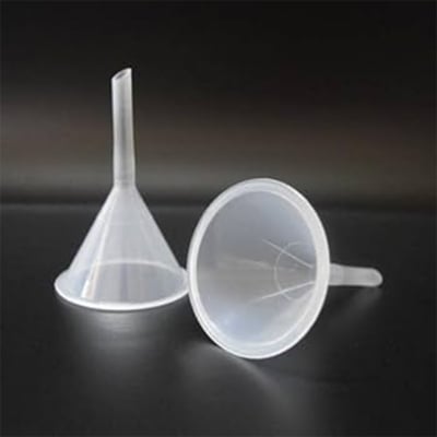 Picture of Polylab Plastic Funnel 100 mm for Lab Use-Multicolor
