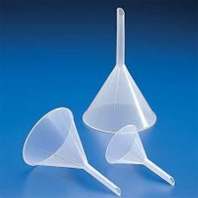 Picture of Polylab Plastic Funnel 100 mm for Lab Use-Multicolor