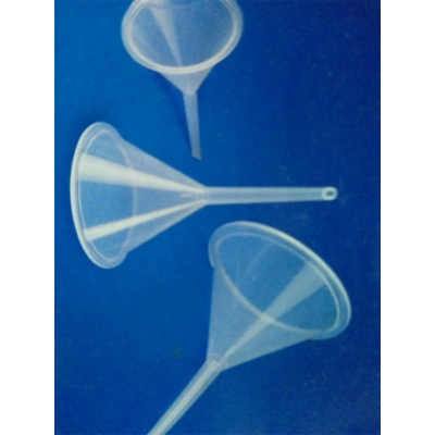 Picture of Polylab Plastic Funnel 75 mm for Lab Use-Multicolor